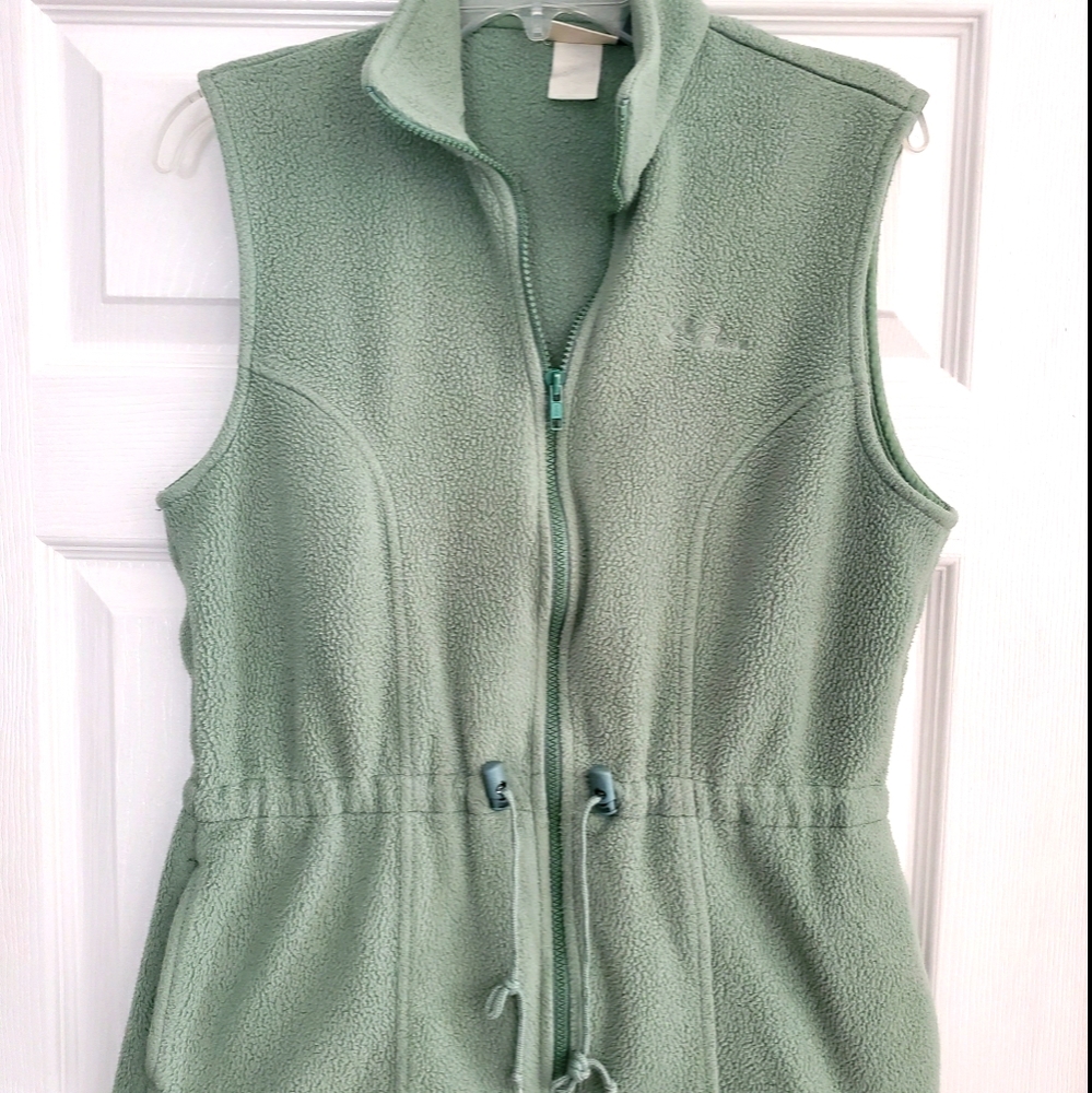 L.L. Bean Fleece full zip vest
